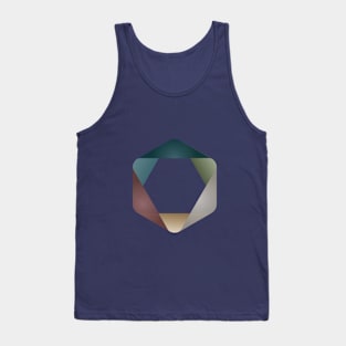 Crazy curves abstract Tank Top